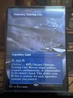 Otawara, Soaring City (Borderless) Kamigawa: Neon Dynasty Regular - Image 1