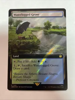 Waterlogged Grove (Extended Art) (Surge Foil) Universes Beyond: Doctor Who #1125 - Image 1