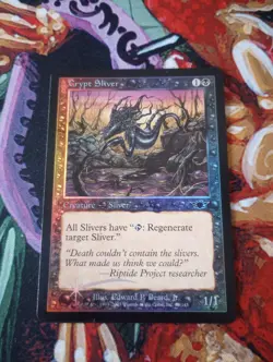 Crypt Sliver - MTG - Legions - LGN - LP FOIL - Image 1