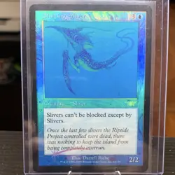 Magic: The Gathering Shifting Sliver Rare Blue Creature Foil 52/145 2003 - Image 1