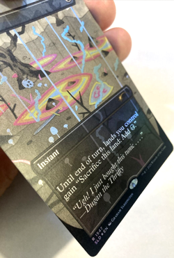 MTG Rain Of Filth *RAINBOW FOIL* Secret Lair Drop 1547 NM - Image 2