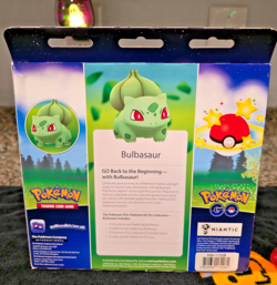 Pokemon TCG: Pokemon Go Bulbasaur Pin Collection Box Set 3 Booster Packs - NEW 820650850813 - Image 4