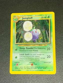 Jumpluff 7/111 Holo - Neo Genesis Pokemon Card - LP - Image 1