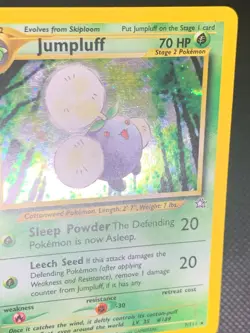 Jumpluff 7/111 Holo - Neo Genesis Pokemon Card - LP - Image 2