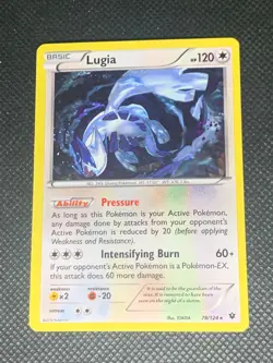 Lugia 78/124 Cracked Ice Holo - Deck Exclusive Pokemon Card - VLP - Image 1