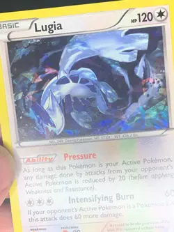 Lugia 78/124 Cracked Ice Holo - Deck Exclusive Pokemon Card - VLP - Image 2