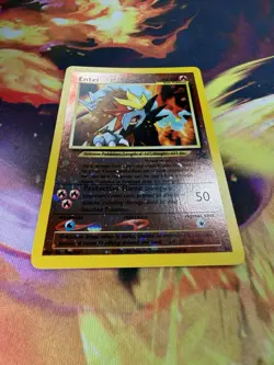 Entei 34 NM Reverse Holo Black Star Promo WoTC 2001 Pokemon TCG - Image 2