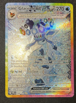 Glaceon ex 150/131 SIR Pokemon Prismatic Evolutions NM-LP - Image 1
