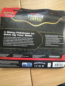 Pokemon TCG Scarlet & Violet Paldean Fates Tech Sticker Collection (Maschiff) - Image 2