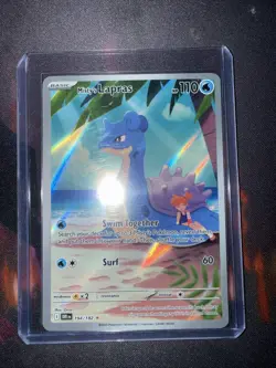 Pokemon TCG Misty's Lapras Destined Rivals 194/182 IR Mint Condition - Image 1