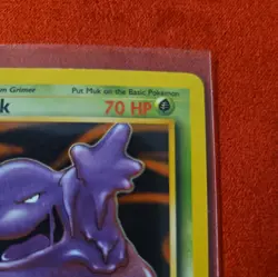 Pokemon TCG Muk Fossil Non Holo Card 13/62 LP Condition - Image 3