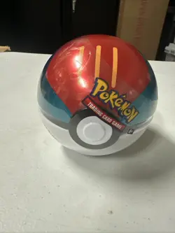 Pokemon TCG Tin Pokeball 2023 Q3 Lure BALL C23 Sealed Fusion Lost Silver Tempest - Image 1