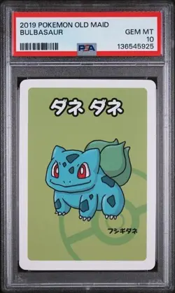Pokemon TCG - PSA 10 - 2019 Pokemon Old Maid Bulbasaur - Image 1