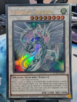 YuGiOh! Stardust Dragon DUPO-EN103 Ultra Rare - Image 1