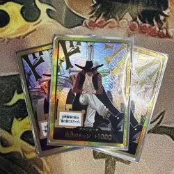 DON !! Card Mihawk Gold Frame, gold don mihawk ONE PIECE Card Japanese - Image 1