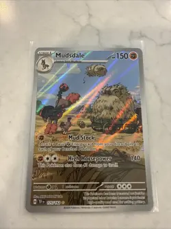 Mudsdale 175/162 Illustration Rare Temporal Forces Pokemon TCG Card Near Mint - Image 1