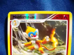 Monferno 41/100 Reverse Holo Majestic Dawn Pokemon Card LP EX+ / NM- - Image 2