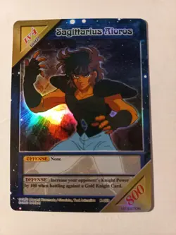 knights of the zodiac sagittarius aioros card - Image 1