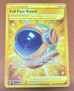 Pokemon TCG Full Face Guard Secret Rare 231/203 Evolving Skies NM/M PACK FRESH - Image 1