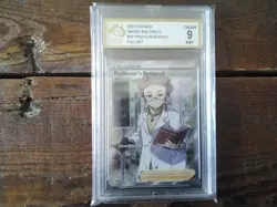 2020 Pokemon Cards promo Holo professors 201/202 trainer ex gx sr graded card b2 - Image 1