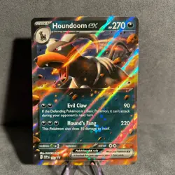 Houndoom EX Black Star Promo 103 Scarlet & Violet Pokemon NM - Image 1