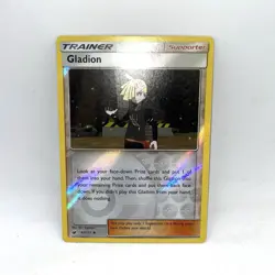 Gladion 95/111 Sm-Crimson Invasion Reverse Holo Pokemon TCG - Image 1