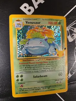 Pokemon TCG - Venusaur 15/102 Celebrations: Classic Collection Holo NM - Image 1