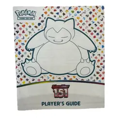 Pokemon Scarlet & Violet 151 Player’s Guide Snorlax Cover ETB Booklet TCG Guide - Image 1