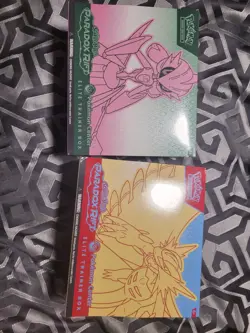 Paradox Rift Pokemon Center Elite Trainer Box ETB - Sealed (Set Of 2) - Image 1