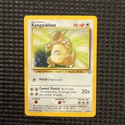Pokemon TCG Kangaskhan Jungle 5/64 Holo Unlimited Holo Rare - Image 2