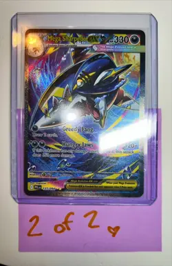 Mega Sharpedo ex - 127/094 - ME02: Phantasmal Flames (PFL) Pokemon 2 OUT OF 2 - Image 2