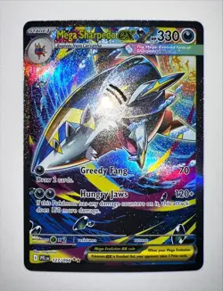 Mega Sharpedo ex - 127/094 - ME02: Phantasmal Flames (PFL) Pokemon 2 OUT OF 2 - Image 3