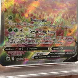 2022 Pokemon Astral Radiance Beedrill V Full Alternate Alt Art #161/189 PSA 9 - Image 4