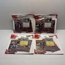 Pokemon TCG: Scarlet & Violet Destined Rivals 3 Pack Blister New Sealed Lot Of 4 - Image 1