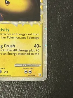 Pokemon Ampharos (Prime) Ultra Rare HeartGold SoulSilver 105/123 - Image 5