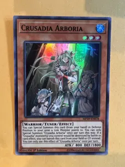 Yugioh! LP Crusadia Arboria - MP19-EN078 - Super Rare - 1st Edition - Image 1
