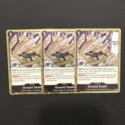 (3x) Ground Death OP14-096 Rare Foil NM | One Piece TCG Event Card - Image 1