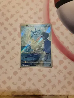Pokemon TCG Mantyke Card 189/182 Sv04: Paradox Rift NM/Mint - Image 1