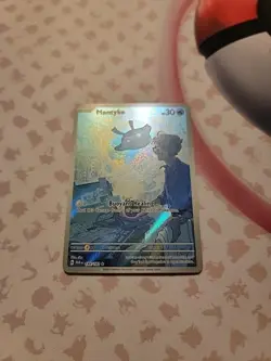 Pokemon TCG Mantyke Card 189/182 Sv04: Paradox Rift NM/Mint - Image 2