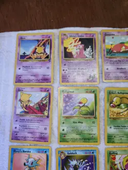 Vintage Pokemon Cards Lot 1st Edition - Image 2