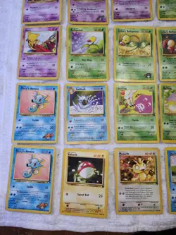Vintage Pokemon Cards Lot 1st Edition - Image 5