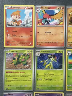 Pokemon Cards Lot Chimchar Spiritomb Marill Yveltal Maushold Ursaring Mesprit + - Image 2