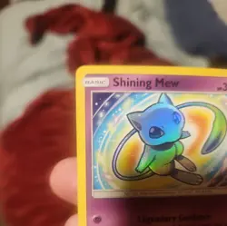 Pokemon TCG Shining Mew Holo Rare Card 40/73 Shining Legends - Image 2