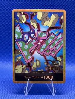 2025 One Piece The Best Volume 2 Don!! Card Koby Gold - Image 1