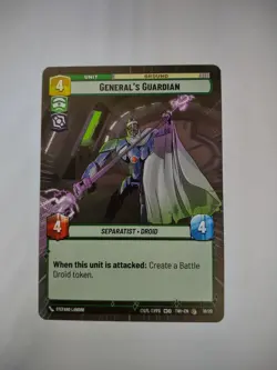 Star Wars Unlimited TOR OP 10/20 General's Guardian Play Set (x3 cards) - Image 1