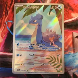 Pokemon TCG Misty's Lapras Destined Rivals 194/182 IR Mint Condition - Image 1