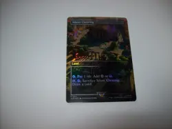 MTG Assassins Creed Silent Clearing Borderless Foil NM Free Ship & Tracked - Image 1