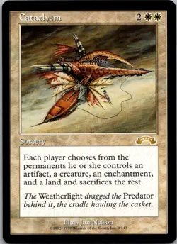 1998 World Championship Decks 1998 F Cataclysm Memorabilia/Rare #bh3 - Image 1