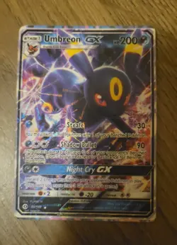 Pokemon TCG Umbreon GX Sun & Moon Base Set 80/149 Holo Ultra Rare | LP - Image 1