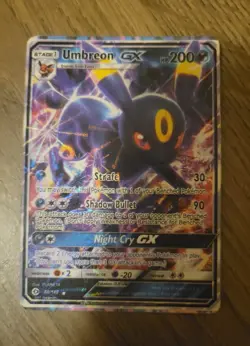 Pokemon TCG Umbreon GX Sun & Moon Base Set 80/149 Holo Ultra Rare | LP - Image 2